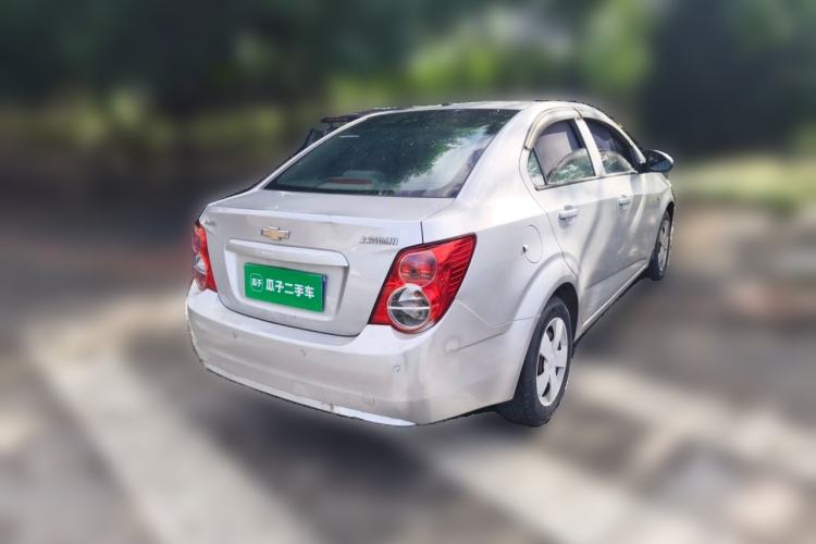 Used Chevrolet Aveo Sonic 2011 Sedan 1.4L Automatic SL Rear Right 45 Deg