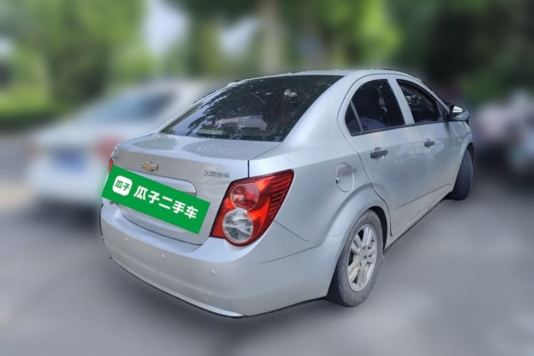 Used Chevrolet Aveo Sonic 2011 Sedan 1.4L MT SL Rear Right 45 Deg