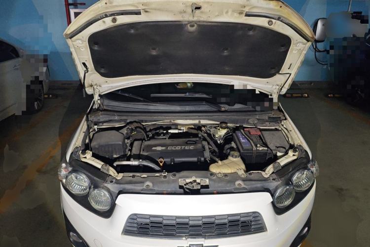 Used Chevrolet Aveo Sonic 2011 Hatchback 1.6L AT SX Engine Bay