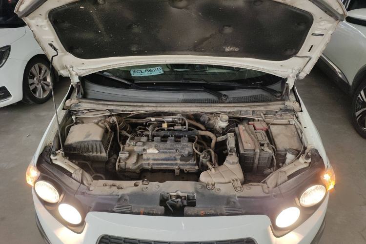 Used Chevrolet Aveo Sonic 2011 Sedan 1.4L MT SL Engine Bay