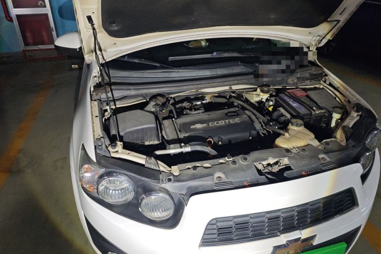 Used Chevrolet Aveo Sonic 2011 Hatchback 1.6L AT SX Engine Bay Right