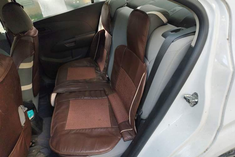 Used Chevrolet Aveo Sonic 2011 Sedan 1.4L Automatic SL Left Rear Seat