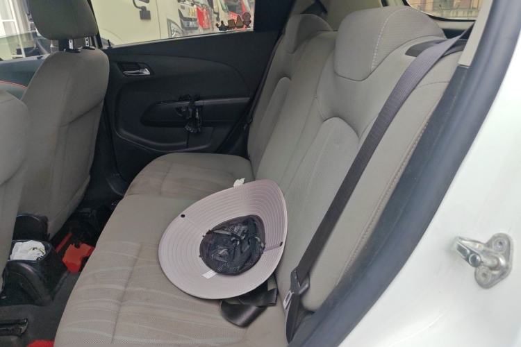 Used Chevrolet Aveo Sonic 2011 Hatchback 1.4L MT SE Left Rear Seat