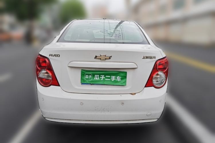 Used Chevrolet Aveo Sonic 2011 Sedan 1.4L MT SL Rear