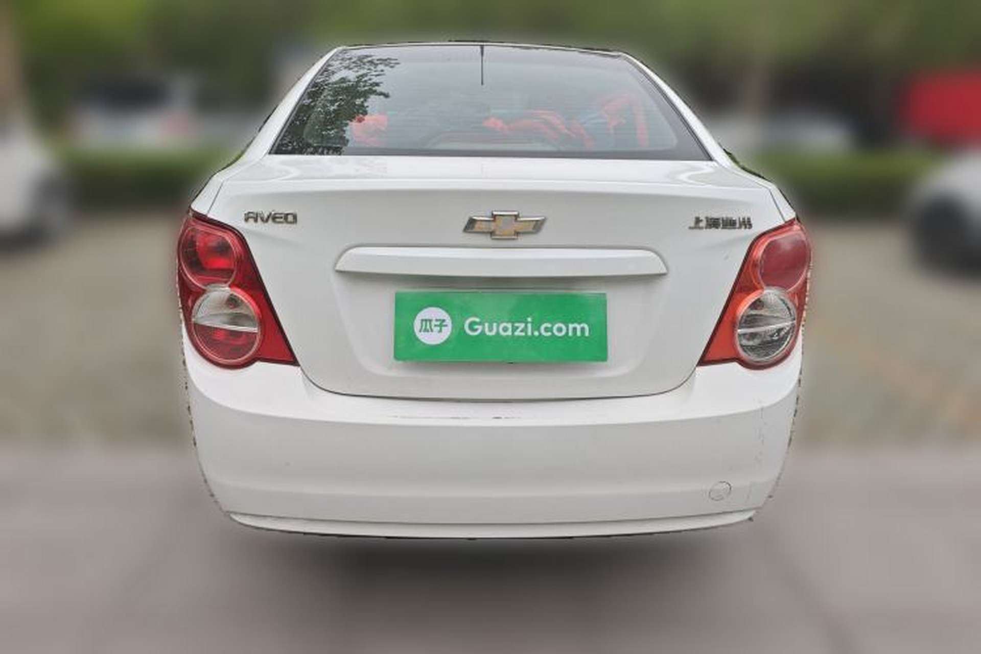 Used Chevrolet Aveo Sonic 2011 Sedan 1.4L MT SL Rear