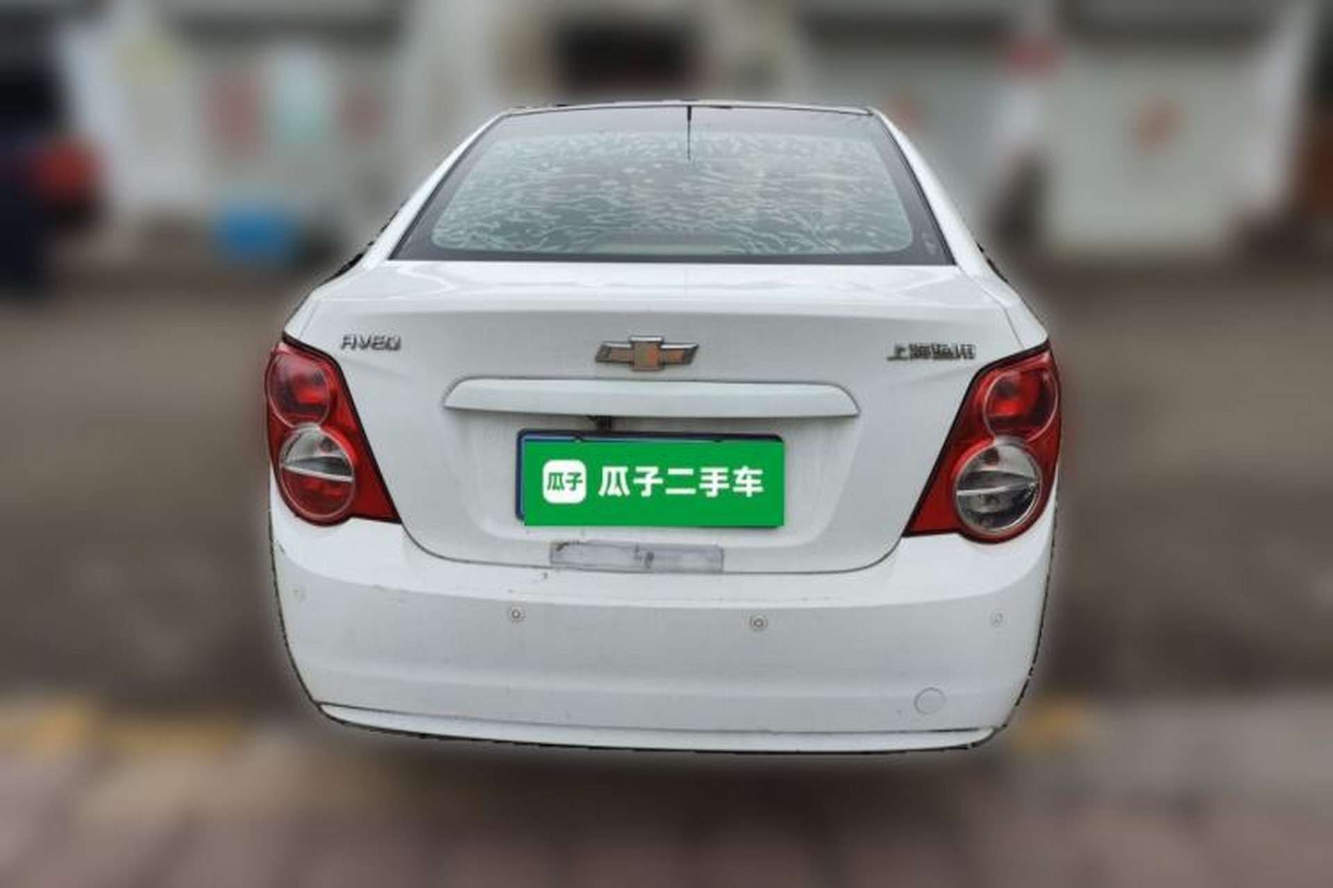 Used Chevrolet Aveo Sonic 2011 Sedan 1.4L MT SL Rear
