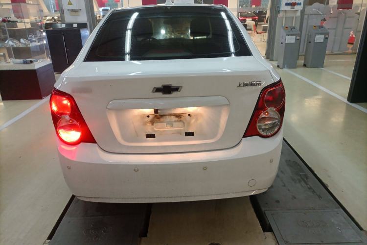 Used Chevrolet Aveo Sonic 2011 Sedan 1.4L Manual Transmission SE Rear