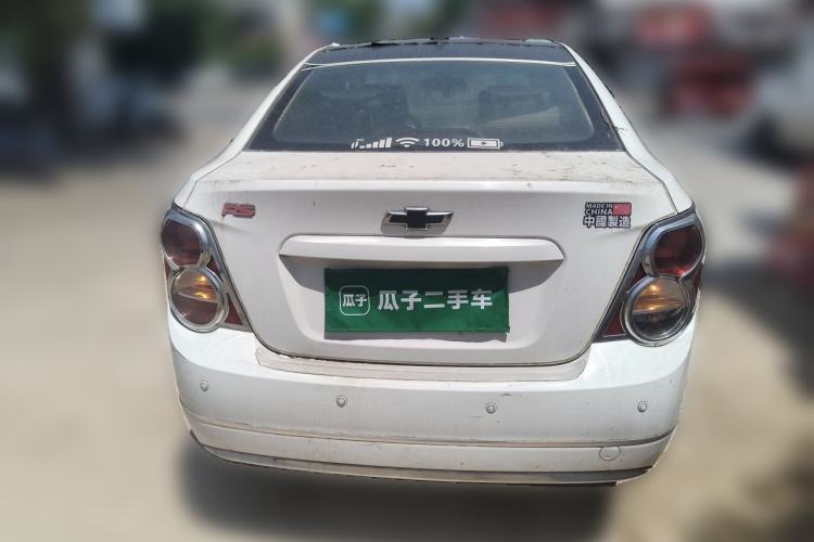 Used Chevrolet Aveo Sonic 2011 Sedan 1.4L MT SL Rear