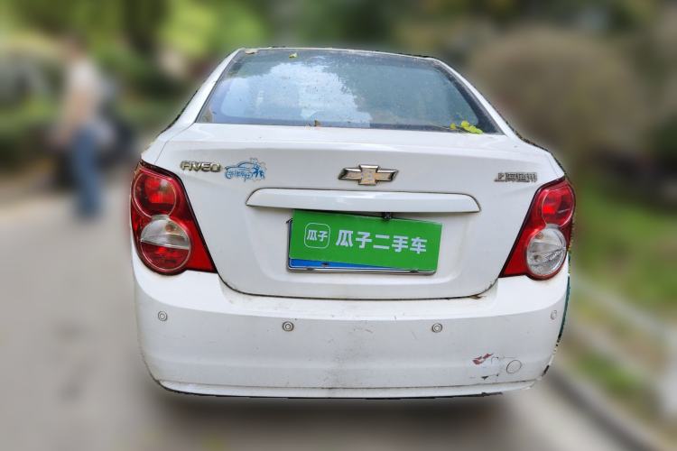 Used Chevrolet Aveo Sonic 2011 Sedan 1.4L MT SL Rear