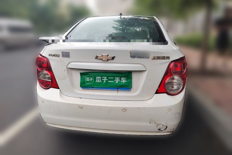 Used Chevrolet Aveo Sonic 2011 Sedan 1.4L MT SL Rear