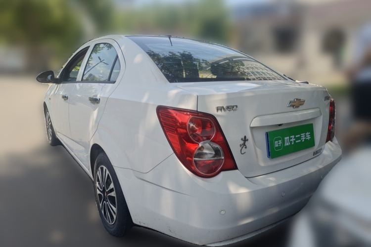 Used Chevrolet Aveo Sonic 2011 Sedan 1.4L MT SL Rear Left 45 Deg