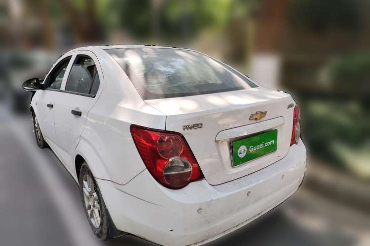 Used Chevrolet Aveo Sonic 2011 Sedan 1.4L Automatic SL Rear Left 45 Deg