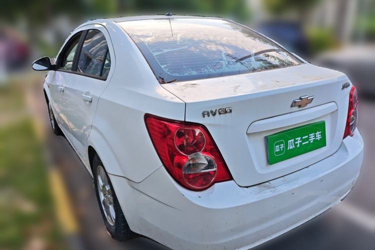 Used Chevrolet Aveo Sonic 2011 Hatchback 1.4L MT SE Rear Left 45 Deg