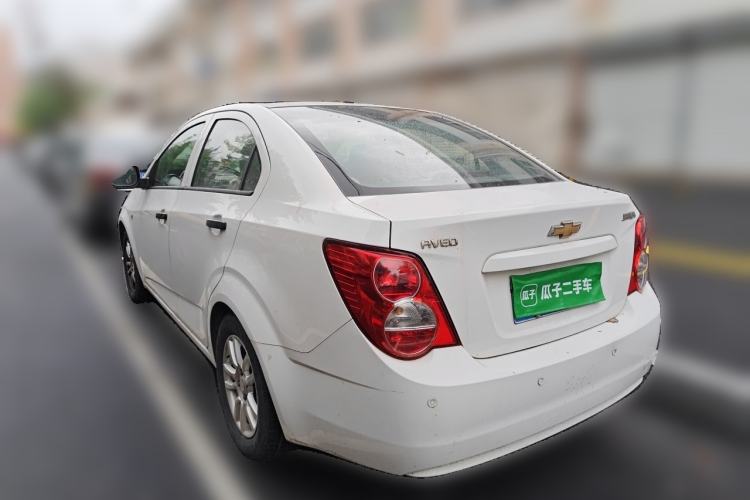 Used Chevrolet Aveo Sonic 2011 Sedan 1.4L MT SL Rear Left 45 Deg