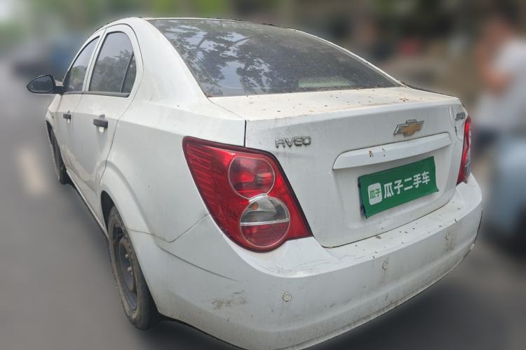Used Chevrolet Aveo Sonic 2011 Sedan 1.4L MT SL Rear Left 45 Deg
