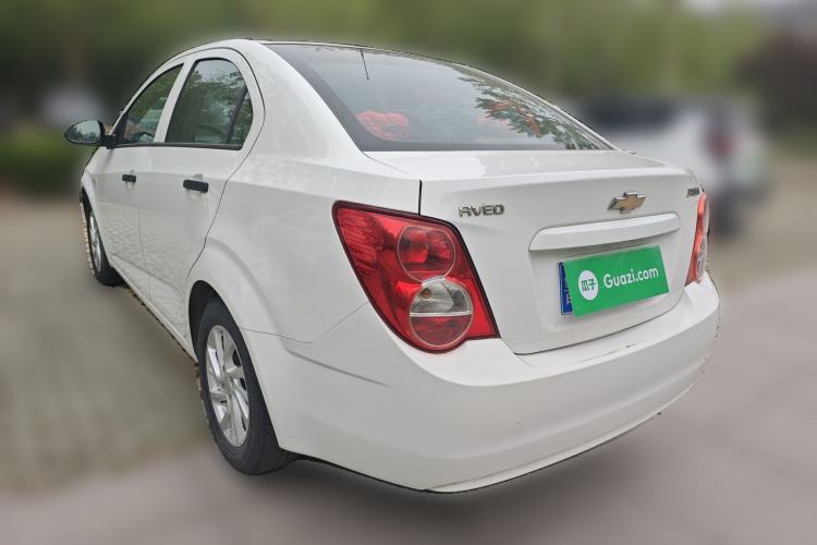Used Chevrolet Aveo Sonic 2011 Sedan 1.4L MT SL Rear Left 45 Deg