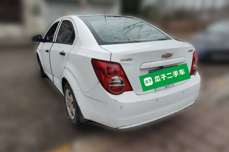 Used Chevrolet Aveo Sonic 2011 Sedan 1.4L MT SL Rear Left 45 Deg