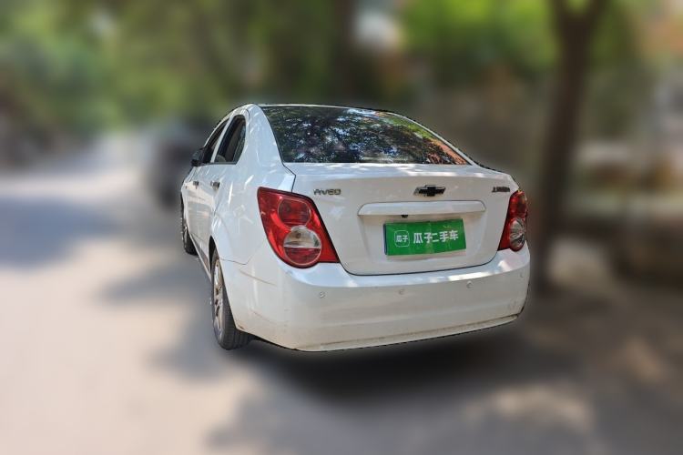 Used Chevrolet Aveo Sonic 2011 Sedan 1.4L MT SL Rear Left 45 Deg