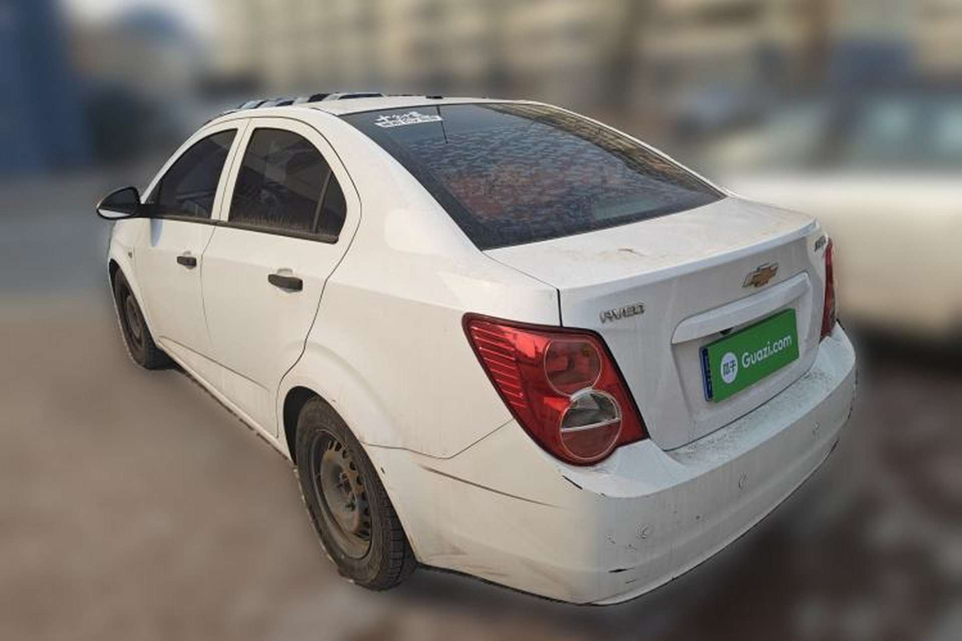 Used Chevrolet Aveo Sonic 2011 Sedan 1.4L MT SL Rear Left 45 Deg
