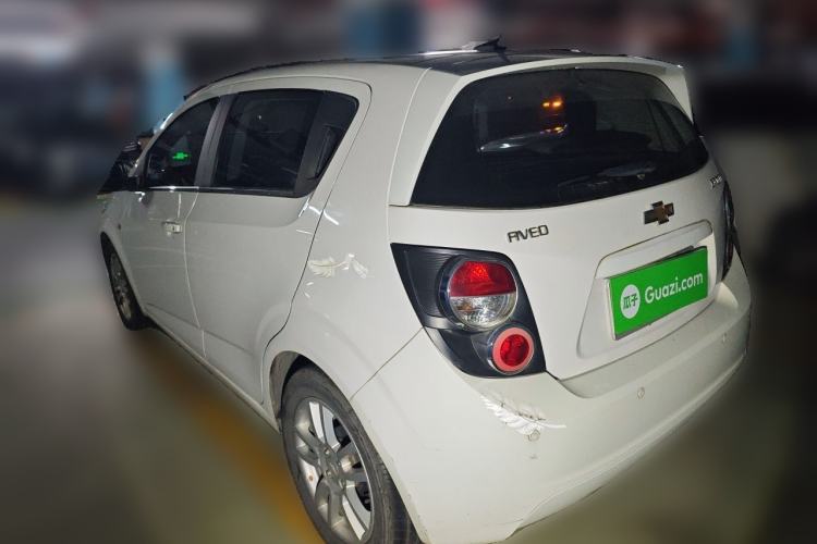 Used Chevrolet Aveo Sonic 2011 Hatchback 1.6L AT SX Rear Left 45 Deg