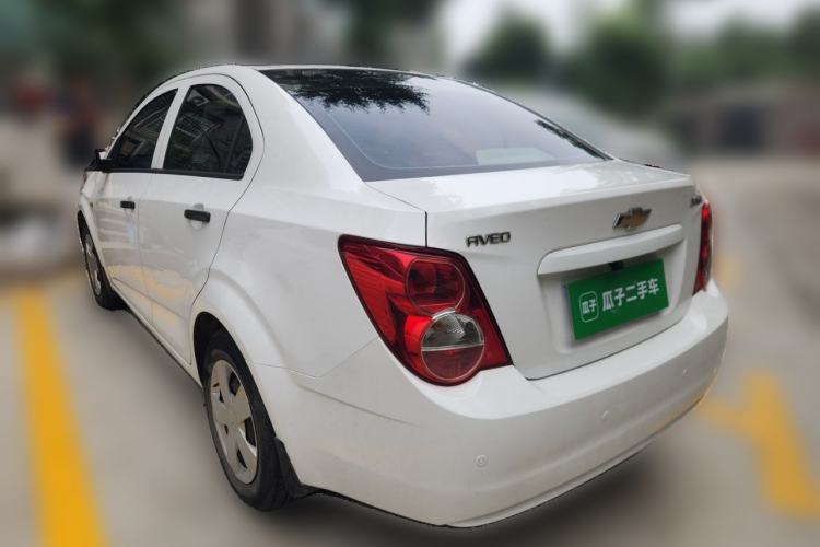 Used Chevrolet Aveo Sonic 2011 Sedan 1.4L MT SL Rear Left 45 Deg