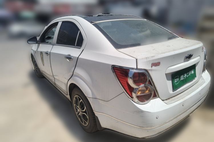 Used Chevrolet Aveo Sonic 2011 Sedan 1.4L MT SL Rear Left 45 Deg