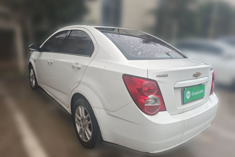 Used Chevrolet Aveo Sonic 2011 Sedan 1.6L Automatic SX Rear Left 45 Deg