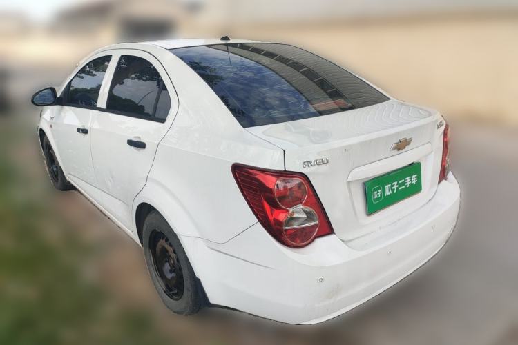 Used Chevrolet Aveo Sonic 2011 Sedan 1.4L MT SL Rear Left 45 Deg