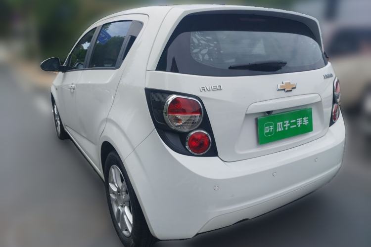 Used Chevrolet Aveo Sonic 2011 Hatchback 1.6L AT SX Rear Left 45 Deg