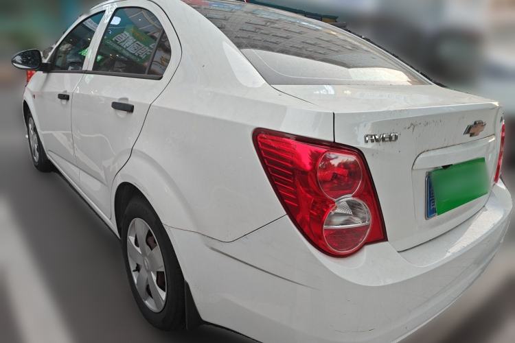 Used Chevrolet Aveo Sonic 2011 Sedan 1.4L MT SL Rear Left 45 Deg
