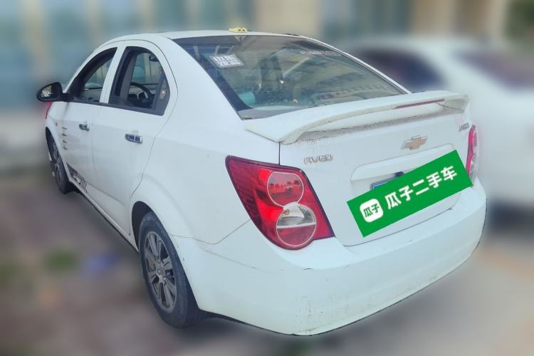 Used Chevrolet Aveo Sonic 2011 Sedan 1.4L MT SL Rear Left 45 Deg