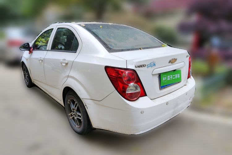 Used Chevrolet Aveo Sonic 2011 Sedan 1.4L MT SL Rear Left 45 Deg
