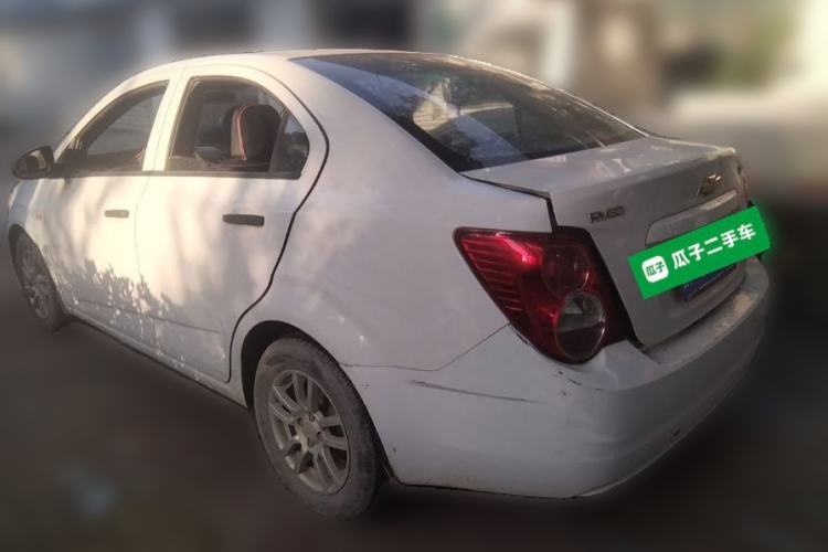 Used Chevrolet Aveo Sonic 2011 Sedan 1.4L MT SL Rear Left 45 Deg