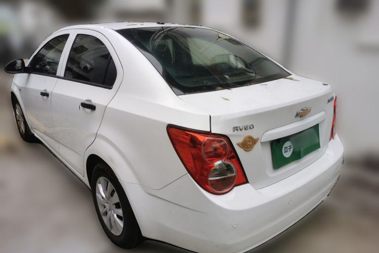 Used Chevrolet Aveo Sonic 2011 Sedan 1.4L MT SL Rear Left 45 Deg
