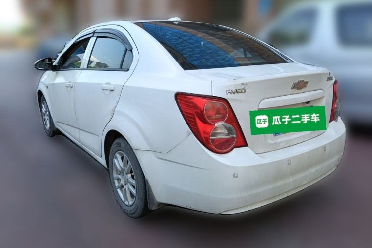 Used Chevrolet Aveo Sonic 2011 Sedan 1.4L MT SL Rear Left 45 Deg