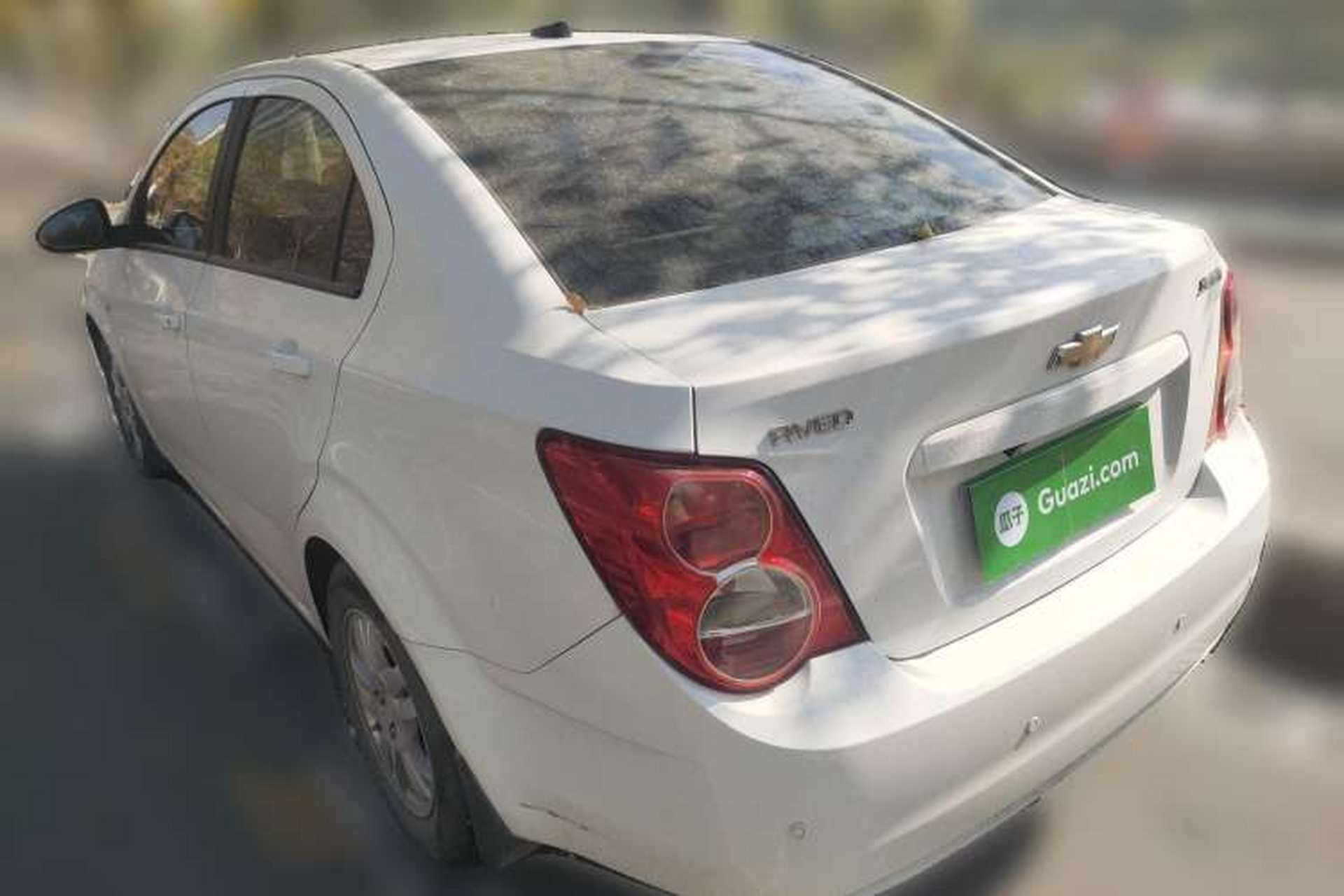 Used Chevrolet Aveo Sonic 2011 Sedan 1.4L Manual Transmission SE Rear Left 45 Deg