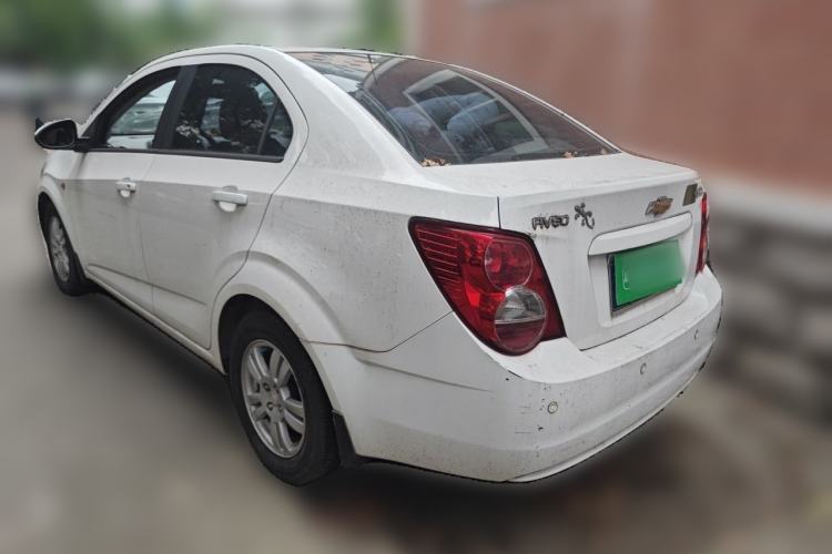 Used Chevrolet Aveo Sonic 2011 Sedan 1.4L Manual Transmission SE Rear Left 45 Deg