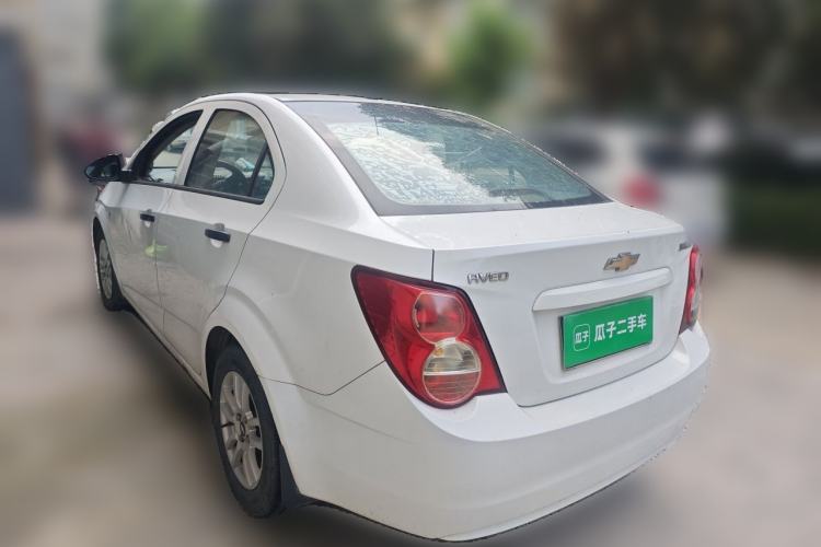Used Chevrolet Aveo Sonic 2011 Sedan 1.4L MT SL Rear Left 45 Deg