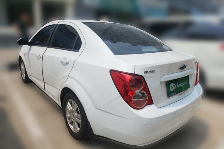 Used Chevrolet Aveo Sonic 2011 Sedan 1.4L Manual Transmission SE Rear Left 45 Deg
