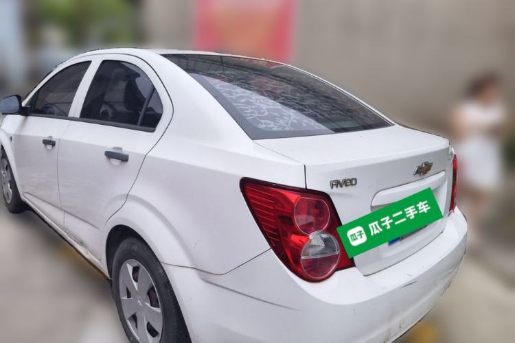Used Chevrolet Aveo Sonic 2011 Sedan 1.4L MT SL Rear Left 45 Deg