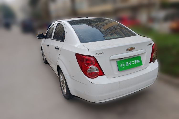 Used Chevrolet Aveo Sonic 2011 Sedan 1.4L MT SL Rear Left 45 Deg
