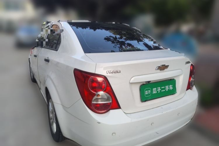 Used Chevrolet Aveo Sonic 2011 Sedan 1.4L MT SL Rear Left 45 Deg