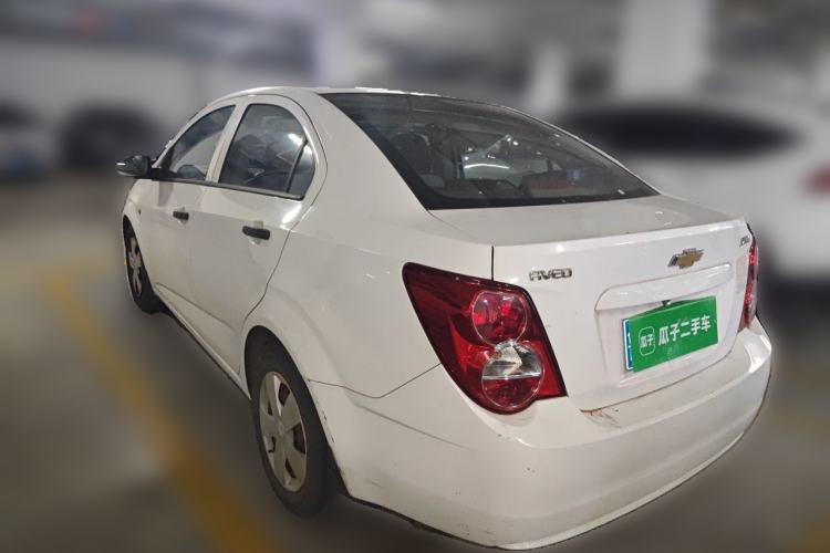 Used Chevrolet Aveo Sonic 2011 Sedan 1.4L MT SL Rear Left 45 Deg
