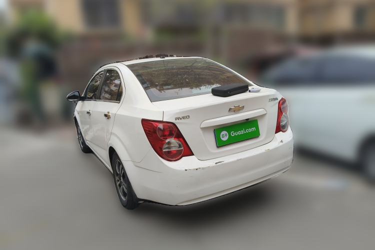 Used Chevrolet Aveo Sonic 2011 Sedan 1.4L MT SL Rear Left 45 Deg