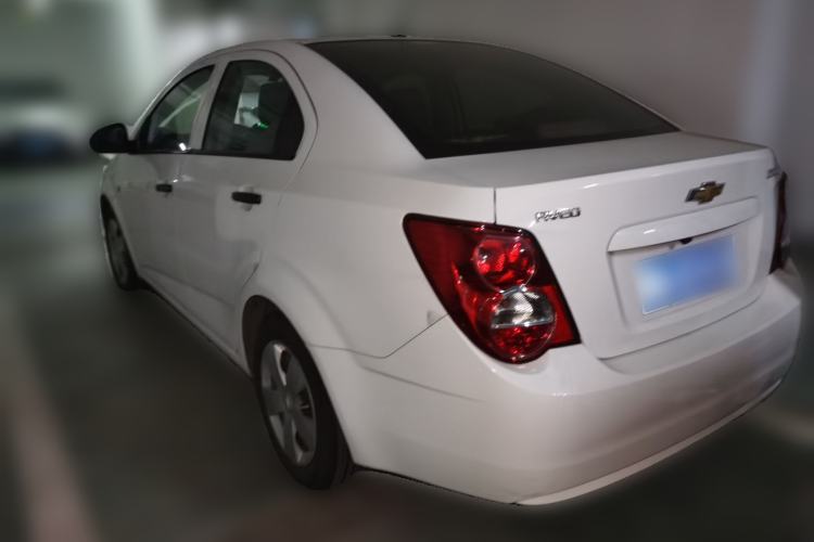 Used Chevrolet Aveo Sonic 2011 Sedan 1.4L MT SL Rear Left 45 Deg
