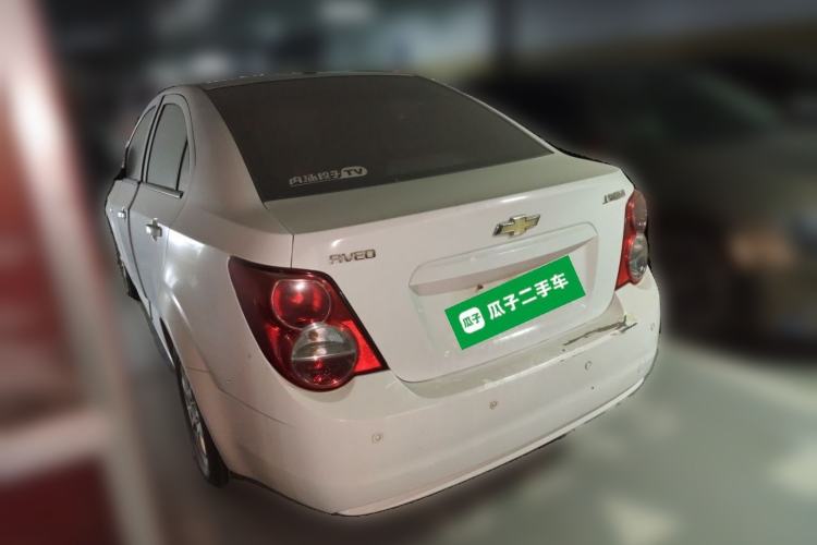 Used Chevrolet Aveo Sonic 2011 Sedan 1.4L MT SL Rear Left 45 Deg