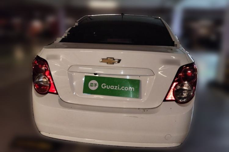 Used Chevrolet Aveo Sonic 2011 Sedan 1.4L Manual Transmission SE Rear