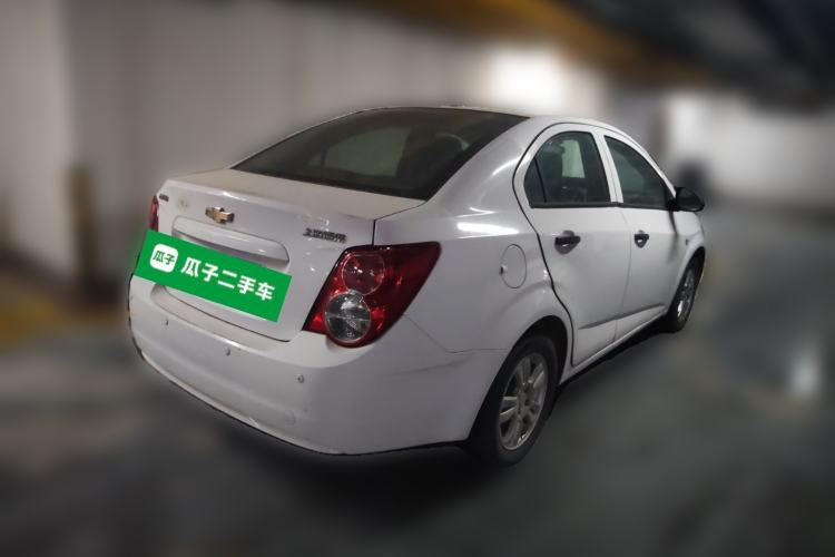 Used Chevrolet Aveo Sonic 2011 Sedan 1.4L MT SL Rear Right 45 Deg