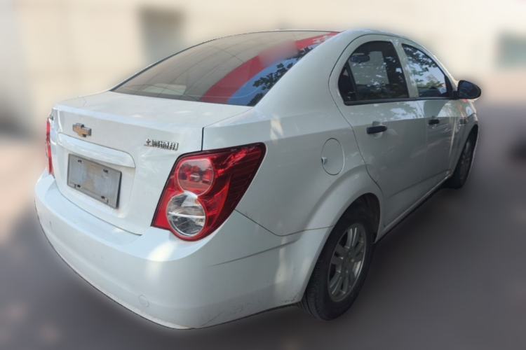 Used Chevrolet Aveo Sonic 2011 Sedan 1.4L MT SL Rear Right 45 Deg