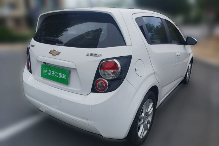 Used Chevrolet Aveo Sonic 2011 Hatchback 1.6L AT SX Rear Right 45 Deg